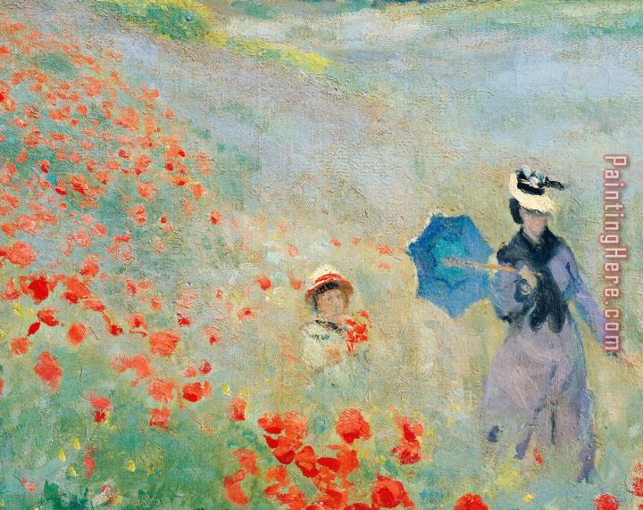 Claude Monet Poppies At Argenteuil